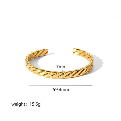 Ins Style Titanium Steel Bracelet Six-pointed Star Buckle Platonelstore
