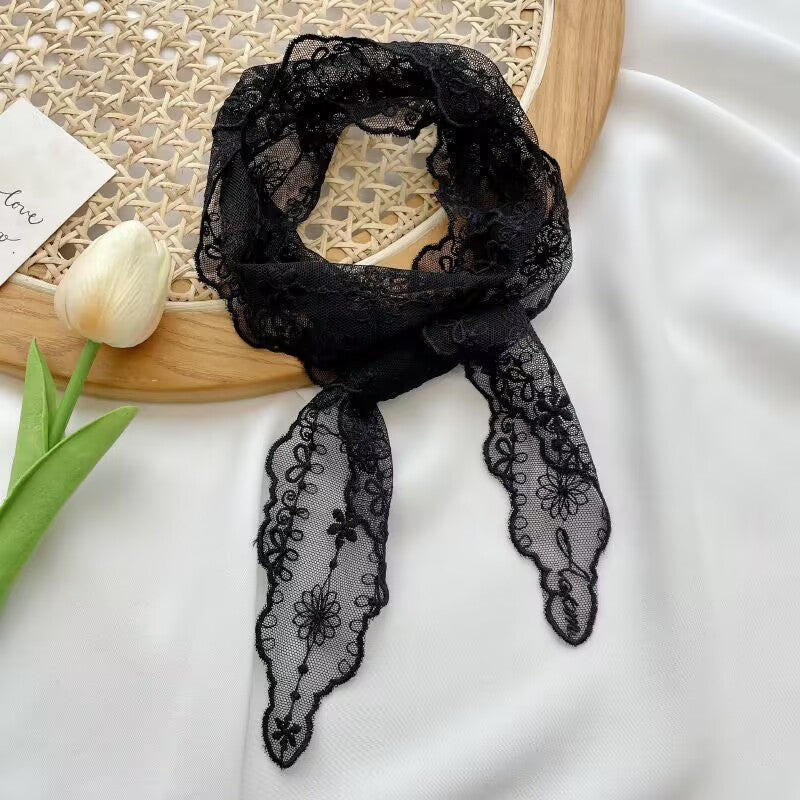 Women's Summer Shawl K-style Easiest for Match Triangle Scarf Platonelstore