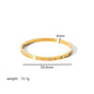 Ins Style Titanium Steel Bracelet Six-pointed Star Buckle Platonelstore