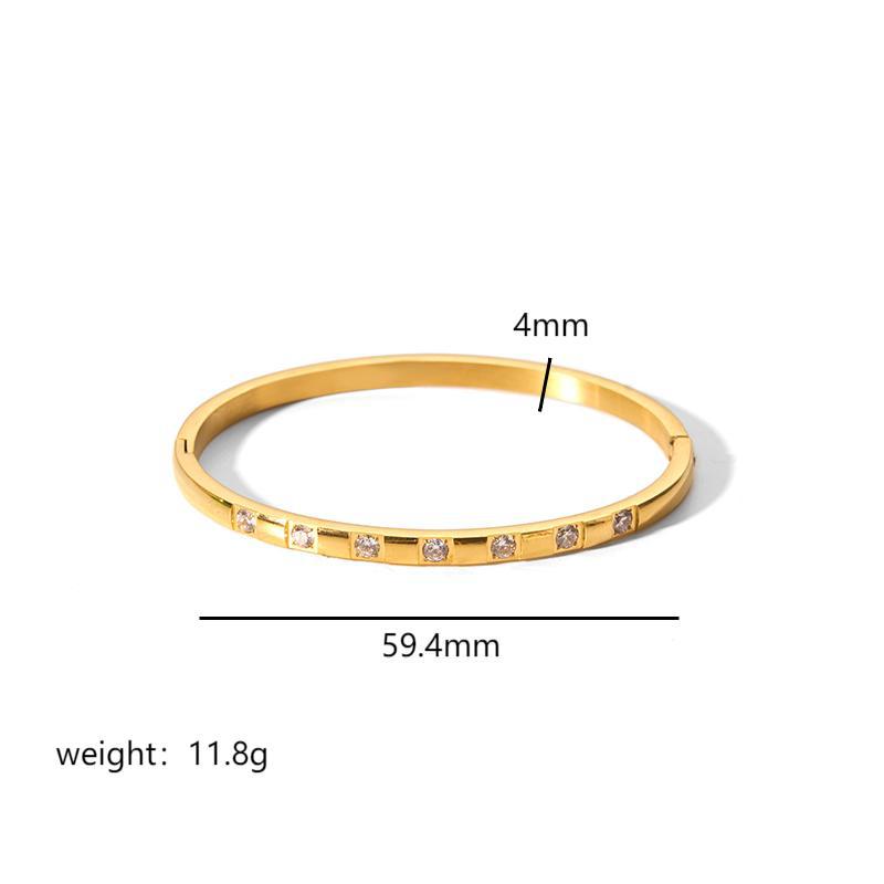Ins Style Titanium Steel Bracelet Six-pointed Star Buckle Platonelstore
