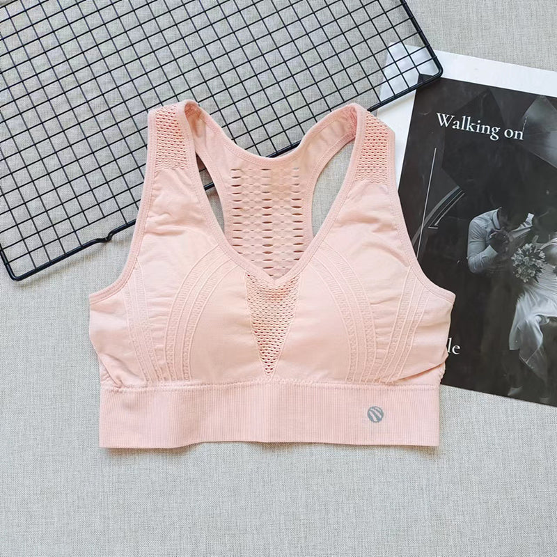 Yoga Sweat-Absorbing Quick-Drying Running Vest Type Sports Bra Platonelstore
