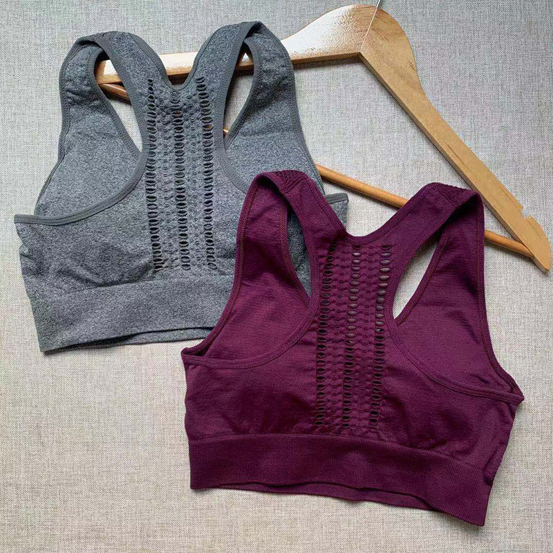 Yoga Sweat-Absorbing Quick-Drying Running Vest Type Sports Bra Platonelstore