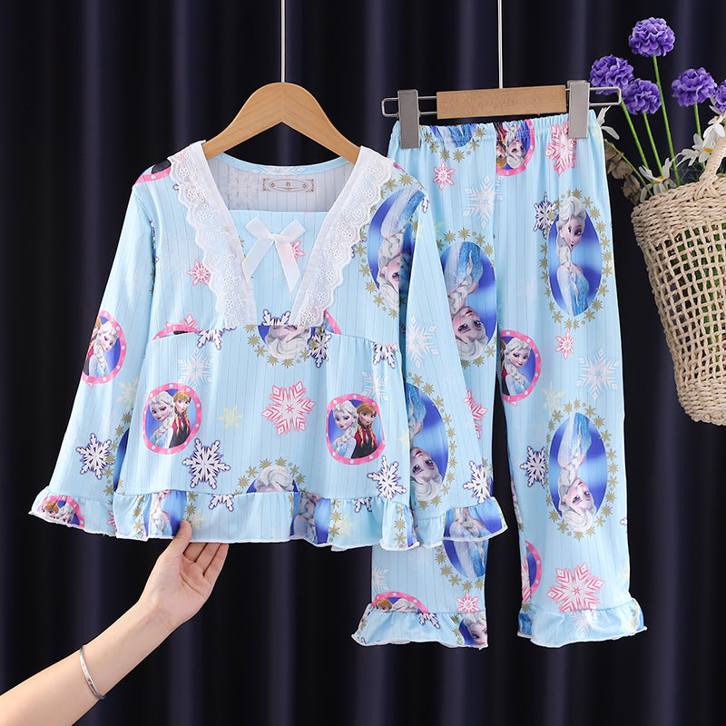 Air Conditioning Clothes Spring & Fall Cinnamoroll Babycinnamoroll Two-piece Set Summer Pajamas Platonelstore