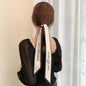 Girls' Vintage Bow Thin Narrow Polka Dot Winter Hair Band Platonelstore