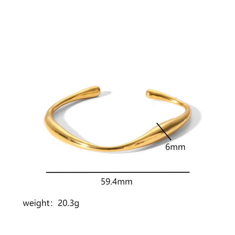 Ins Style Titanium Steel Bracelet Six-pointed Star Buckle Platonelstore