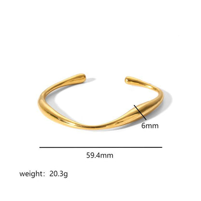 Ins Style Titanium Steel Bracelet Six-pointed Star Buckle Platonelstore