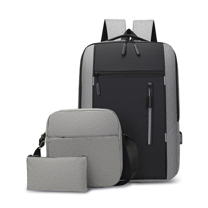 New Arrival Backpack Men Backpack Fashion Trendy High School Junior High School Student Schoolbag Female Large Capacity Travel Laptop Bag Platonelstore