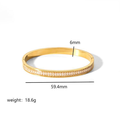 Ins Style Titanium Steel Bracelet Six-pointed Star Buckle Platonelstore