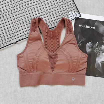 Yoga Sweat-Absorbing Quick-Drying Running Vest Type Sports Bra Platonelstore
