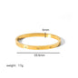 Ins Style Titanium Steel Bracelet Six-pointed Star Buckle Platonelstore