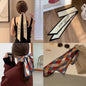 Girls' Vintage Bow Thin Narrow Polka Dot Winter Hair Band Platonelstore