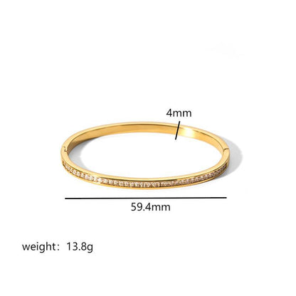 Ins Style Titanium Steel Bracelet Six-pointed Star Buckle Platonelstore
