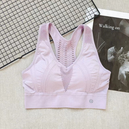 Yoga Sweat-Absorbing Quick-Drying Running Vest Type Sports Bra Platonelstore