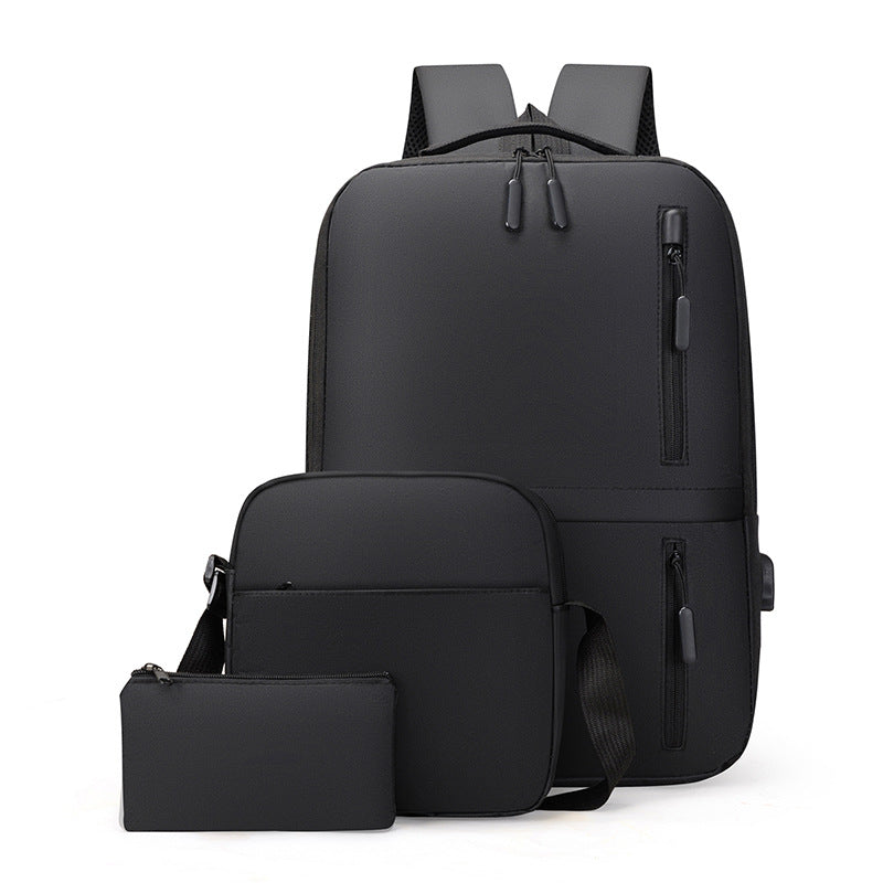 New Arrival Backpack Men Backpack Fashion Trendy High School Junior High School Student Schoolbag Female Large Capacity Travel Laptop Bag Platonelstore