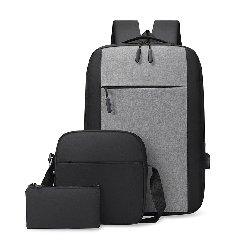 New Arrival Backpack Men Backpack Fashion Trendy High School Junior High School Student Schoolbag Female Large Capacity Travel Laptop Bag Platonelstore