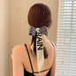 Girls' Vintage Bow Thin Narrow Polka Dot Winter Hair Band Platonelstore
