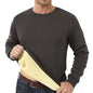Men's Fleece Lined Padded Warm Keeping Loose Pullover Cashmere Hoodie Platonelstore