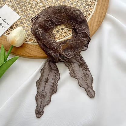 Women's Summer Shawl K-style Easiest for Match Triangle Scarf Platonelstore