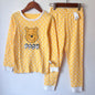 Spring and Autumn Pure Cotton Korean-Style Slim Fit Underwear Long-Sleeve Pants Platonelstore