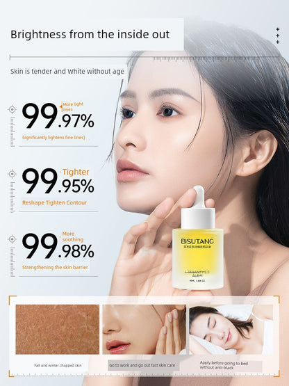 Essence Oil Oil Skin Nourishing Essential Oil Facial Skin Oil White Pool Flower Firming Anti-Wrinkle Anti-Aging Yellow Removing Brightening Facial Oil Platonelstore