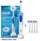 Electric Toothbrush 2D Rotary Vibration Clean Charging Tooth Brush Cross Action Bristle Oral Care 4 Gift Brush Heads Free Platonel