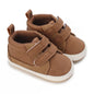 Newborn Baby Shoes Classic Leather Soft Soles Non Slip Toddler Walking Shoes for Boys and Girls 0-18M First Step Walking Shoes Platonelstore