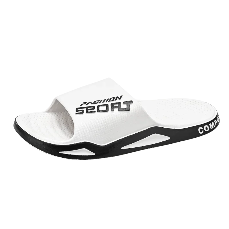 Slides Shoes for Men 2024 Comfortable Men's Sandal Living Room Slippers Walk Around Home Brand Slippers Luxury Summer Shoes Sale Platonelstore