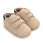 Newborn Baby Shoes Classic Leather Soft Soles Non Slip Toddler Walking Shoes for Boys and Girls 0-18M First Step Walking Shoes Platonelstore