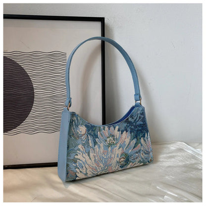 Women's Underarm Bags Cute Simple Handbags Trendy New Female Shoulder Bag Platonelstore