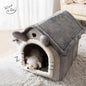 Cat /Dog bed Foldable Pet Sleepping Bed removable and washable cat house kennel for dog house indoor cat nest Platonel