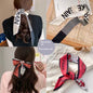 Girls' Vintage Bow Thin Narrow Polka Dot Winter Hair Band Platonelstore