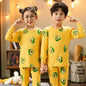 Spring Autumn Girls Cotton Pajamas Baby Full Sleeve Soft Sleepwear Children Winter Underwear Sets Kids Cartoon Pijamas Boys Pjs Platonelstore