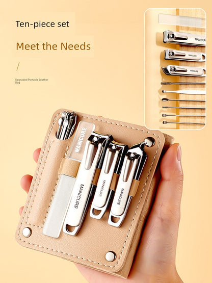 Anti-Splash Nail Clippers Suit For Home High-End Nail Scissors Female Men Nail Clippers Special Tools for Earpick Platonelstore