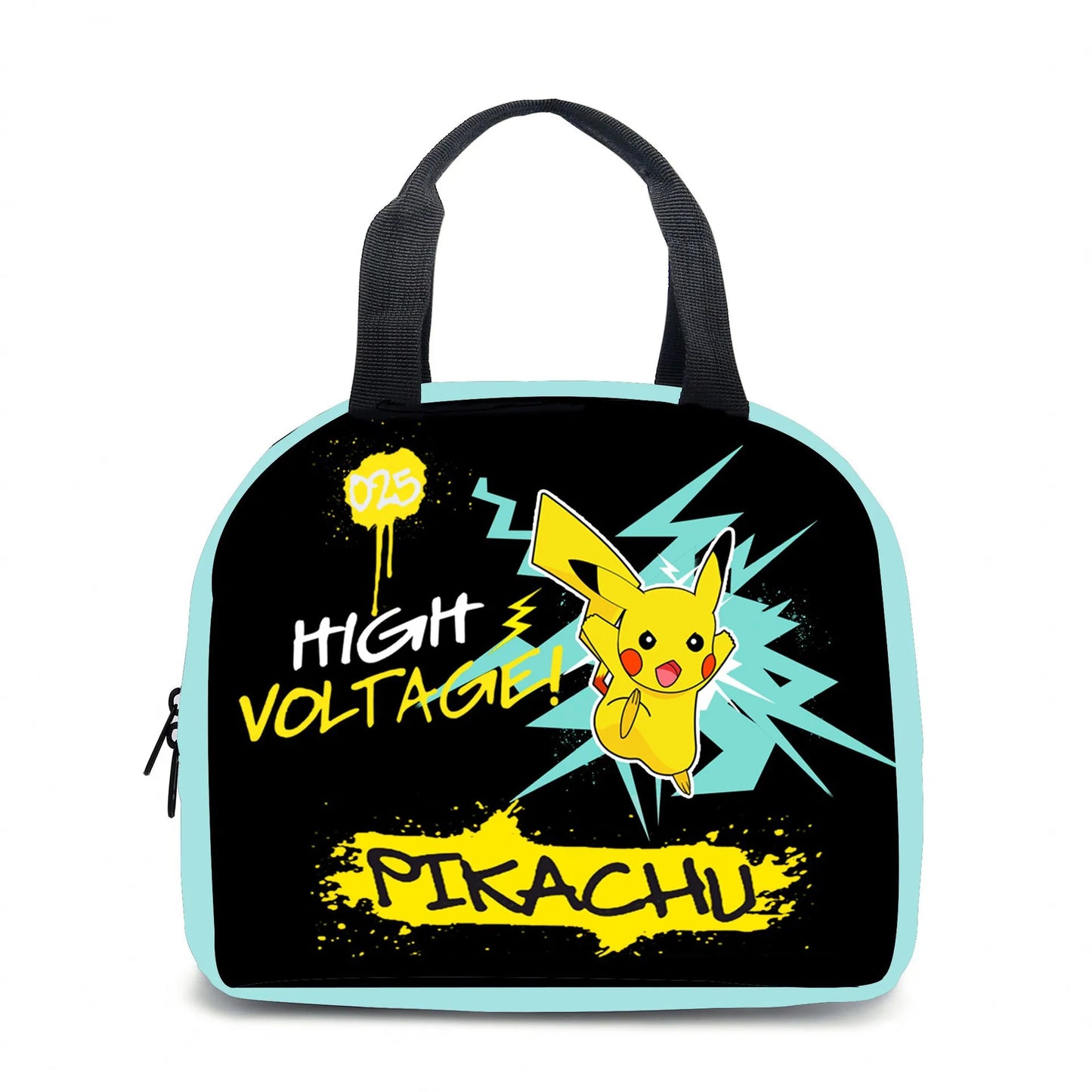 Pokemon Pikachu Pikachu Pencil Case Pencil Case Primary and Secondary School Students Cartoon Pokemon Cartoon School Bag Mochila Platonelstore