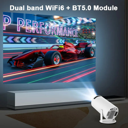 Magcubic Projector Hy300 4K Android 11 Dual Wifi6 200 ANSI Allwinner H713 BT5.0 1080P 1280*720P Home Cinema Outdoor Projetor Platonel