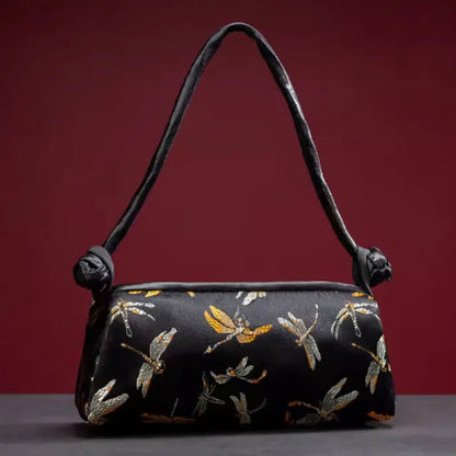 New Silk Embroidered Women Bag 2024 Fashion Matching Bride Women Handbag Clutch Bag Platonelstore