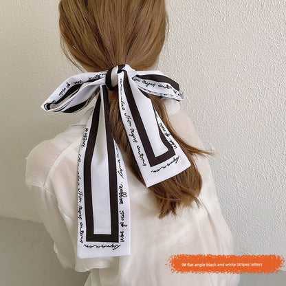 Girls' Vintage Bow Thin Narrow Polka Dot Winter Hair Band Platonelstore