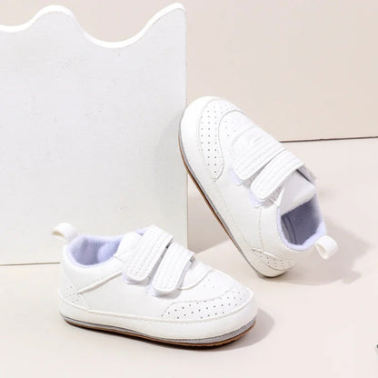 Spring and Autumn Baby Girls and Boys Casual Shoes Fashion Design Three Colors TPR Sole Anti Slip Newborn Toddler Shoes BSK4194 Platonelstore