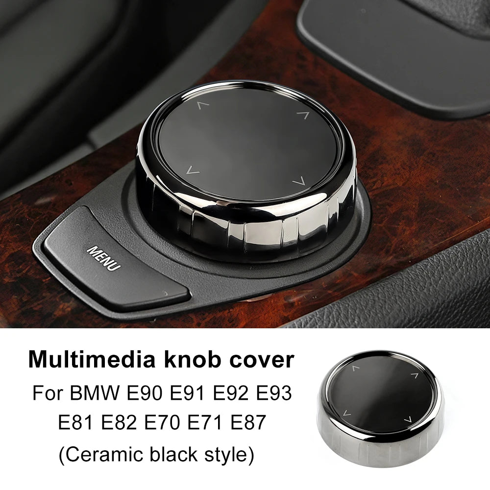 AIRSPEED for BMW E90 E91 E92 E93 E70 E71 E82 E81 E87 IDrive Multimedia Button Knob Cover Central Accessories E Chassis Crystal Platonelstore