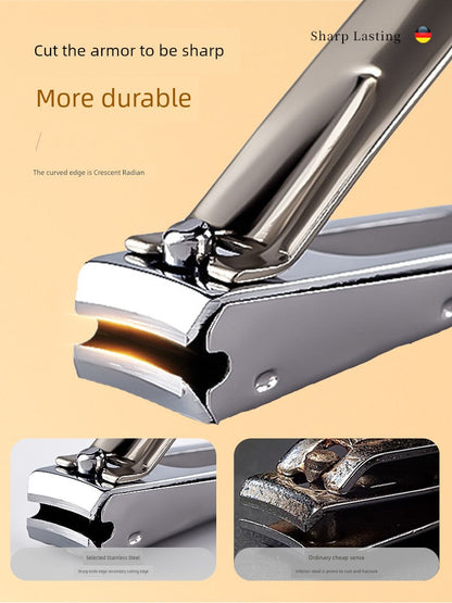 Anti-Splash Nail Clippers Suit For Home High-End Nail Scissors Female Men Nail Clippers Special Tools for Earpick Platonelstore