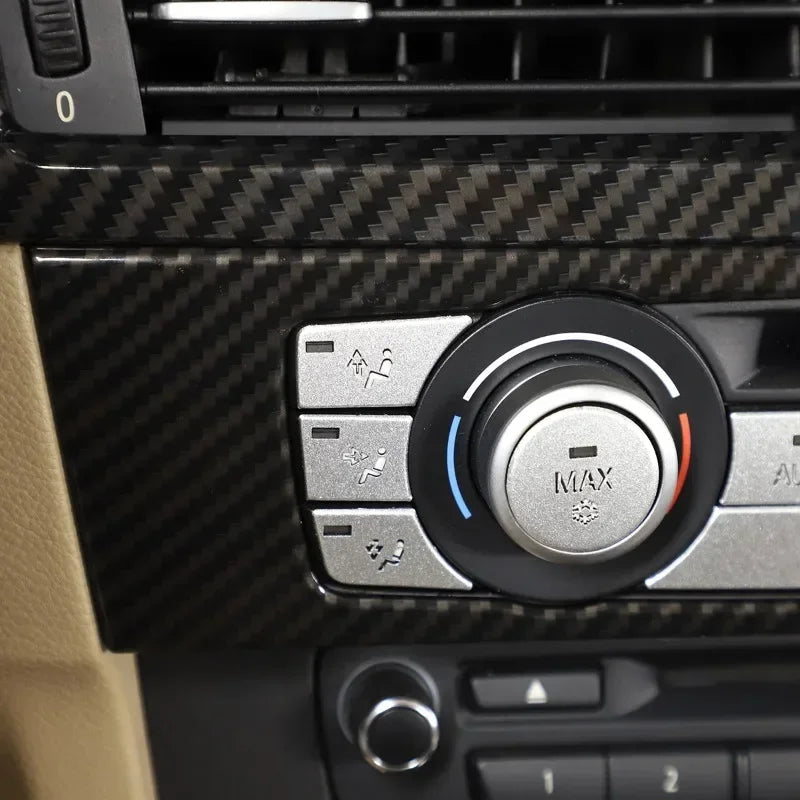 For BMW X1 3 Series E90 E91 E92 E93 X3 E83 E84 Aluminium Car Central Control Air Conditioning Air Volume Button Trim Stickers Platonelstore