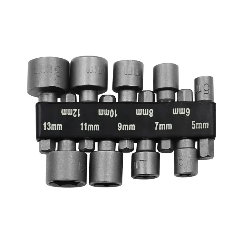 Powerful Socket Inner Hexagonal Wrench Hexagonal Handle Screwdriver Socket Extension Rod Pneumatic Screwdriver Insert Tool Set Platonelstore