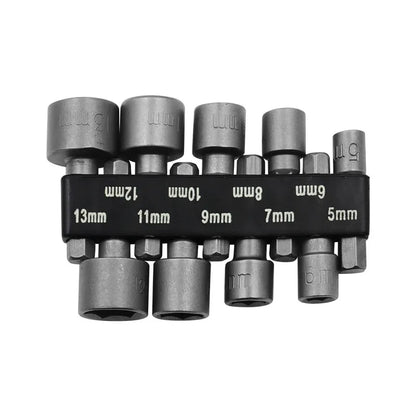 Powerful Socket Inner Hexagonal Wrench Hexagonal Handle Screwdriver Socket Extension Rod Pneumatic Screwdriver Insert Tool Set Platonelstore