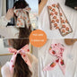 Girls' Vintage Bow Thin Narrow Polka Dot Winter Hair Band Platonelstore