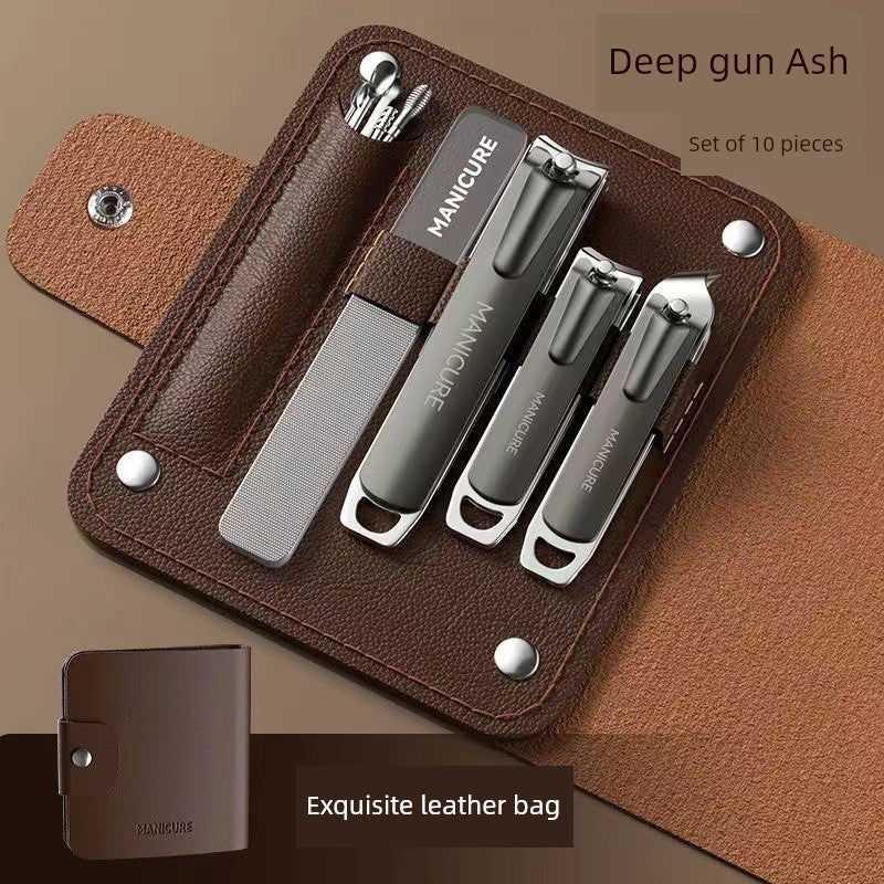 Anti-Splash Nail Clippers Suit For Home High-End Nail Scissors Female Men Nail Clippers Special Tools for Earpick Platonelstore