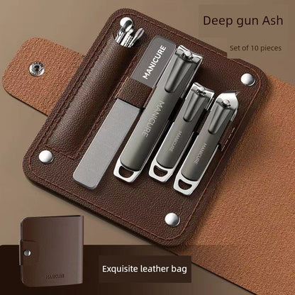 Anti-Splash Nail Clippers Suit For Home High-End Nail Scissors Female Men Nail Clippers Special Tools for Earpick Platonelstore