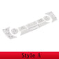 For BMW X1 3 Series E90 E91 E92 E93 X3 E83 E84 Aluminium Car Central Control Air Conditioning Air Volume Button Trim Stickers Platonelstore