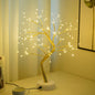 Fairy Light Spirit Tree Lamp Sparkly Tree Lamp Battery/USB Operated LED Mini Tree Warm Light Pearl Starry Night Light Platonel