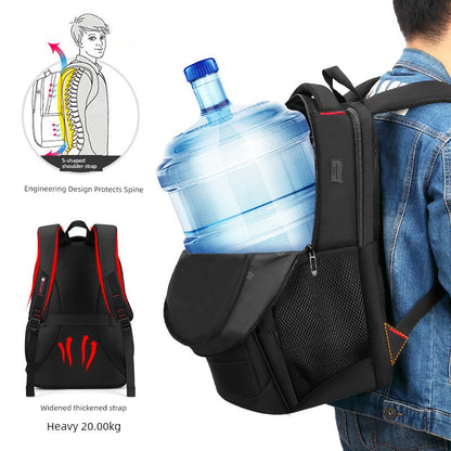 New Arrival Backpack Men Backpack Fashion Trendy High School Junior High School Student Schoolbag Female Large Capacity Travel Laptop Bag Platonelstore