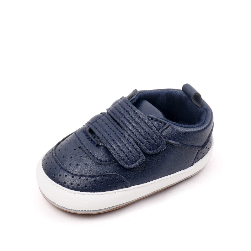 Spring and Autumn Baby Girls and Boys Casual Shoes Fashion Design Three Colors TPR Sole Anti Slip Newborn Toddler Shoes BSK4194 Platonelstore